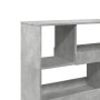 Separador de ambientes madera gris hormigón 100x33x94,5 cm by , Bookcases and shelves - Ref: Foro24-3309477, Price: 67,31 €, ...