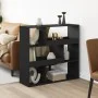 Separador de ambientes madera ingeniería negro 100x33x94,5 cm de , Librerías y estanterías - Ref: Foro24-3309475, Precio: 72,...