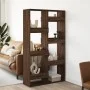 Separador de ambientes madera marrón roble 100x33x175 cm by , Bookcases and shelves - Ref: Foro24-3309579, Price: 107,30 €, D...