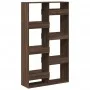 Separador de ambientes madera marrón roble 100x33x175 cm by , Bookcases and shelves - Ref: Foro24-3309579, Price: 107,30 €, D...