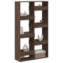 Raumteiler aus braunem Eichenholz 100x33x175 cm von , Bücherregale und Regale - Ref: Foro24-3309579, Preis: 108,62 €, Rabatt: %
