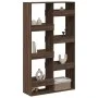 Separador de ambientes madera marrón roble 100x33x175 cm by , Bookcases and shelves - Ref: Foro24-3309579, Price: 107,30 €, D...