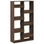 Separador de ambientes madera marrón roble 100x33x175 cm by , Bookcases and shelves - Ref: Foro24-3309579, Price: 107,30 €, D...