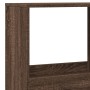 Raumteiler aus braunem Eichenholz 100x33x175 cm von , Bücherregale und Regale - Ref: Foro24-3309579, Preis: 108,62 €, Rabatt: %