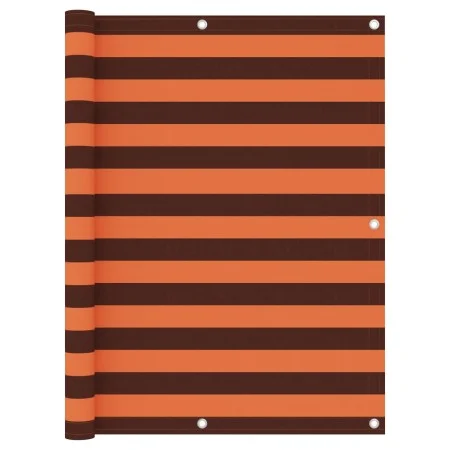 Toldo para balcón tela oxford naranja y marrón 120x400 cm de vidaXL, Sombrillas - Ref: Foro24-134933, Precio: 20,73 €, Descue...