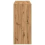 Mesa bar con estante madera roble artisian 124x46x103,5 cm by , Kitchen and dining tables - Ref: Foro24-854399, Price: 96,17 ...