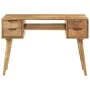 Escritorio con cajones madera maciza de mango 110x47x76 cm de , Escritorios - Ref: Foro24-351593, Precio: 334,08 €, Descuento: %