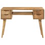 Schreibtisch mit massiven Mangoholzschubladen 110x47x76 cm von , Schreibtische - Ref: Foro24-351593, Preis: 341,39 €, Rabatt: %