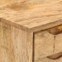 Schreibtisch mit massiven Mangoholzschubladen 110x47x76 cm von , Schreibtische - Ref: Foro24-351593, Preis: 341,39 €, Rabatt: %