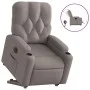 Elektrischer verstellbarer Aufstehsessel aus grauem Taupe-Stoff. von , Sessel - Ref: Foro24-3204742, Preis: 334,60 €, Rabatt: %