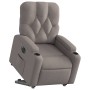 Elektrischer verstellbarer Aufstehsessel aus grauem Taupe-Stoff. von , Sessel - Ref: Foro24-3204742, Preis: 313,98 €, Rabatt: %