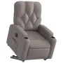 Elektrischer verstellbarer Aufstehsessel aus grauem Taupe-Stoff. von , Sessel - Ref: Foro24-3204742, Preis: 334,60 €, Rabatt: %