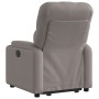 Sillón eléctrico reclinable elevable de tela gris taupe de , Sillones - Ref: Foro24-3204742, Precio: 313,98 €, Descuento: %