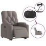 Elektrischer verstellbarer Aufstehsessel aus grauem Taupe-Stoff. von , Sessel - Ref: Foro24-3204742, Preis: 334,60 €, Rabatt: %