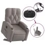 Elektrischer verstellbarer Aufstehsessel aus grauem Taupe-Stoff. von , Sessel - Ref: Foro24-3204742, Preis: 334,60 €, Rabatt: %