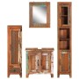 Vier-teiliges Badezimmermöbelset aus recyceltem Massivholz. von , Badezimmermöbel - Ref: Foro24-352785, Preis: 821,42 €, Raba...