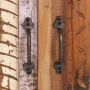 Vier-teiliges Badezimmermöbelset aus recyceltem Massivholz. von , Badezimmermöbel - Ref: Foro24-352785, Preis: 807,54 €, Raba...