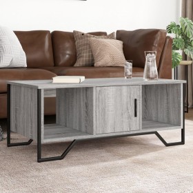 Mesa de centro madera de ingeniería gris Sonoma 100x51x40 cm by , Coffee table - Ref: Foro24-848492, Price: 75,75 €, Discount: %