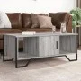 Mesa de centro madera de ingeniería gris Sonoma 100x51x40 cm by , Coffee table - Ref: Foro24-848492, Price: 74,58 €, Discount: %