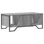 Graue Sonoma-Ingenieurholz-Couchtisch 100x51x40 cm von , Couchtisch - Ref: Foro24-848492, Preis: 74,58 €, Rabatt: %