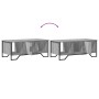 Graue Sonoma-Ingenieurholz-Couchtisch 100x51x40 cm von , Couchtisch - Ref: Foro24-848492, Preis: 75,75 €, Rabatt: %