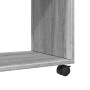 Mesa auxiliar con ruedas madera gris Sonoma 70x35x60 cm by , Side tables - Ref: Foro24-853151, Price: 51,32 €, Discount: %
