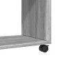 Mesa auxiliar con ruedas madera gris Sonoma 70x35x60 cm by , Side tables - Ref: Foro24-853151, Price: 50,59 €, Discount: %