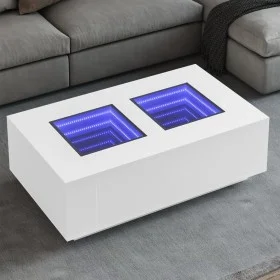 Mesa de centro con LED Infinity blanca 116x69x40 cm by , Coffee table - Ref: Foro24-3284056, Price: 171,40 €, Discount: %