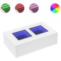 Mesa de centro con LED Infinity blanca 116x69x40 cm by , Coffee table - Ref: Foro24-3284056, Price: 173,50 €, Discount: %