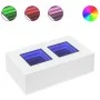 Mesa de centro con LED Infinity blanca 116x69x40 cm de , Mesas de centro - Ref: Foro24-3284056, Precio: 171,40 €, Descuento: %