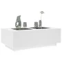 Mesa de centro con LED Infinity blanca 116x69x40 cm de , Mesas de centro - Ref: Foro24-3284056, Precio: 171,40 €, Descuento: %