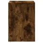 Mesita de noche con luces LED madera ingeniería roble ahumado von , Nachttische - Ref: Foro24-852027, Preis: 41,24 €, Rabatt: %