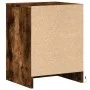 Mesita de noche con luces LED madera ingeniería roble ahumado von , Nachttische - Ref: Foro24-852027, Preis: 41,24 €, Rabatt: %
