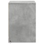 Mesita de noche con luces LED madera ingeniería gris hormigón von , Nachttische - Ref: Foro24-852025, Preis: 40,22 €, Rabatt: %