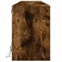Mueble de TV de pared con LED roble ahumado 180x31x45 cm de , Muebles TV - Ref: Foro24-3307944, Precio: 151,73 €, Descuento: %