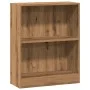 Estantería de madera de ingeniería roble artesano 60x24x76 cm by , Bookcases and shelves - Ref: Foro24-855905, Price: 44,90 €...