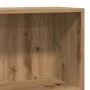 Estantería de madera de ingeniería roble artesano 60x24x76 cm by , Bookcases and shelves - Ref: Foro24-855905, Price: 44,90 €...