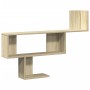 Estante de pared madera ingeniería roble Sonoma 100x15x70 cm by , Shelves and shelves - Ref: Foro24-853193, Price: 40,29 €, D...