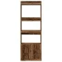 Hoher Schrank aus Holz mit altertümlicher Holzoptik, 63x33x180 cm. von , Bücherregale und Regale - Ref: Foro24-3309607, Preis...