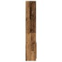 Aparador alto madera ingeniería madera envejecida 63x33x180 cm by , Bookcases and shelves - Ref: Foro24-3309607, Price: 91,55...