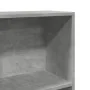 Regal aus grauem Beton-Holzwerkstoff 60x24x176 cm von , Bücherregale und Regale - Ref: Foro24-857824, Preis: 66,72 €, Rabatt: %