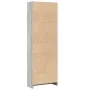 Ingenieurholzregal in Sonoma-Grau 60x24x176 cm von , Bücherregale und Regale - Ref: Foro24-857826, Preis: 72,24 €, Rabatt: %