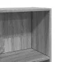 Ingenieurholzregal in Sonoma-Grau 60x24x176 cm von , Bücherregale und Regale - Ref: Foro24-857826, Preis: 72,24 €, Rabatt: %
