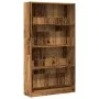 Estantería madera de ingeniería color envejecido 80x24x143 cm de , Librerías y estanterías - Ref: Foro24-857851, Precio: 65,9...