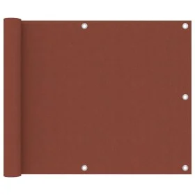 Terracotta oxford fabric balcony awning 75x300 cm by vidaXL, Umbrellas - Ref: Foro24-134972, Price: 15,95 €, Discount: %