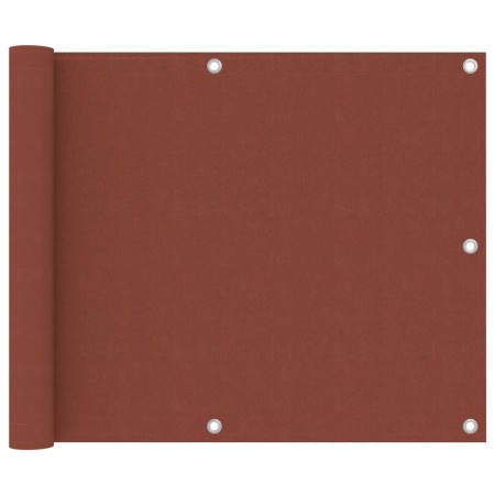Toldo para balcón de tela oxford terracota 75x300 cm de vidaXL, Sombrillas - Ref: Foro24-134972, Precio: 16,35 €, Descuento: %