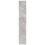 Estantería de madera de ingeniería gris hormigón 80x24x143 cm de , Librerías y estanterías - Ref: Foro24-857847, Precio: 57,6...