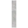 Regal aus grauem Beton-Holzwerkstoff 80x24x143 cm von , Bücherregale und Regale - Ref: Foro24-857847, Preis: 57,70 €, Rabatt: %