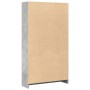 Estantería de madera de ingeniería gris hormigón 80x24x143 cm de , Librerías y estanterías - Ref: Foro24-857847, Precio: 57,6...