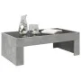 Mesa de centro con Infinity LED gris hormigón 90x50x30 cm de , Mesas de centro - Ref: Foro24-847619, Precio: 106,73 €, Descue...